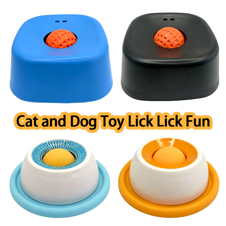 Pet Supplies Dog Food - 2026 New Non-Slip Pet Licking Bowl