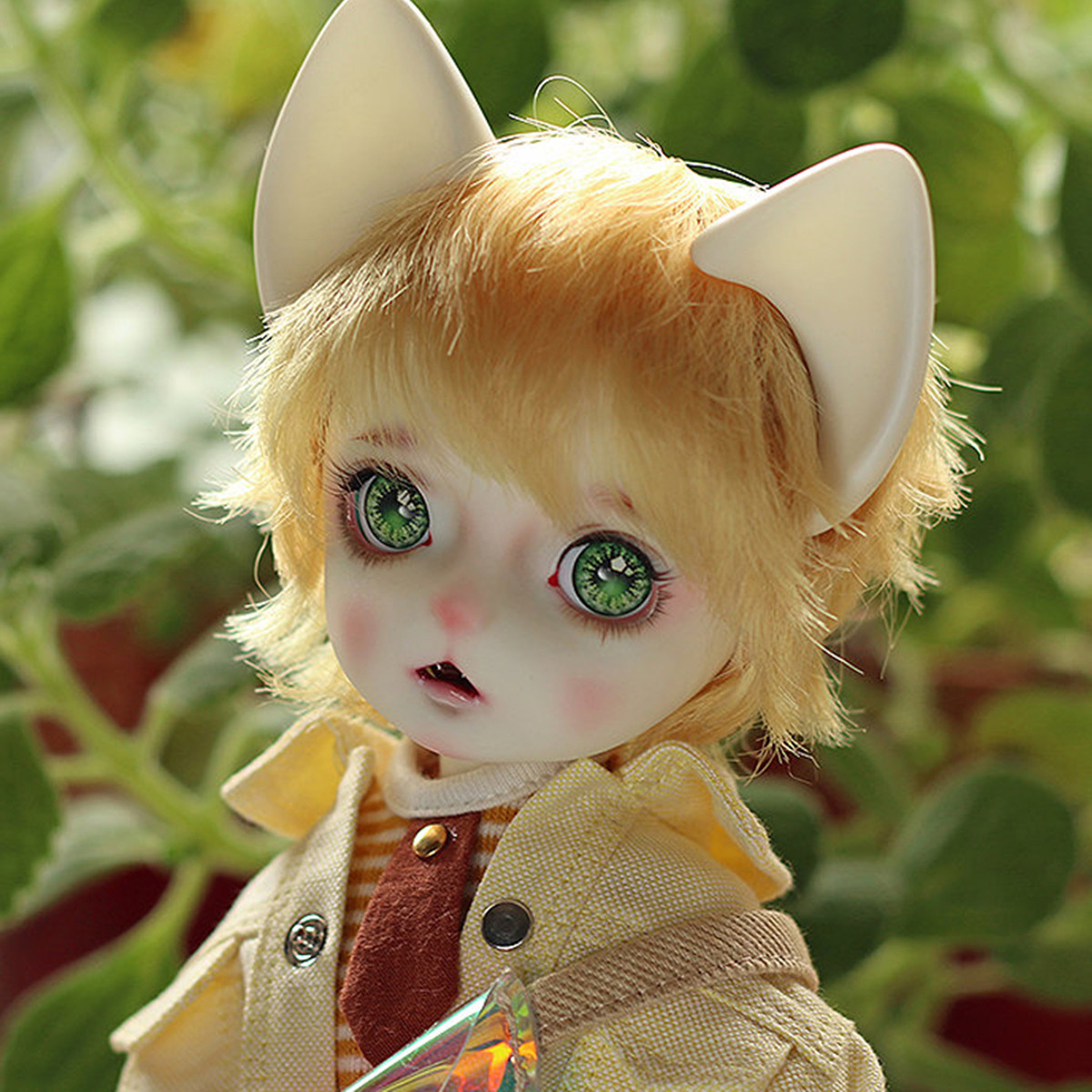Interactive Cat Toy - New 26cm 1/6 cat GOKI bjd
