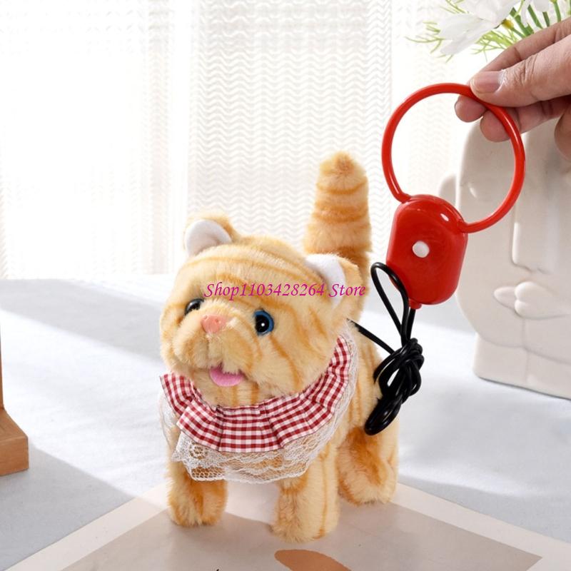 Interactive Cat Toy - Interactive Electric Plush Cats Toy with