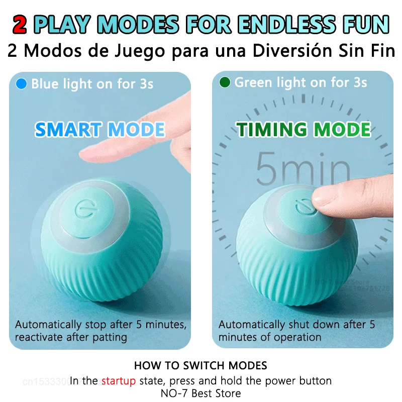 Cat Interactive Ball Smart Cat - огляд і ціна Interactive Cat Toy