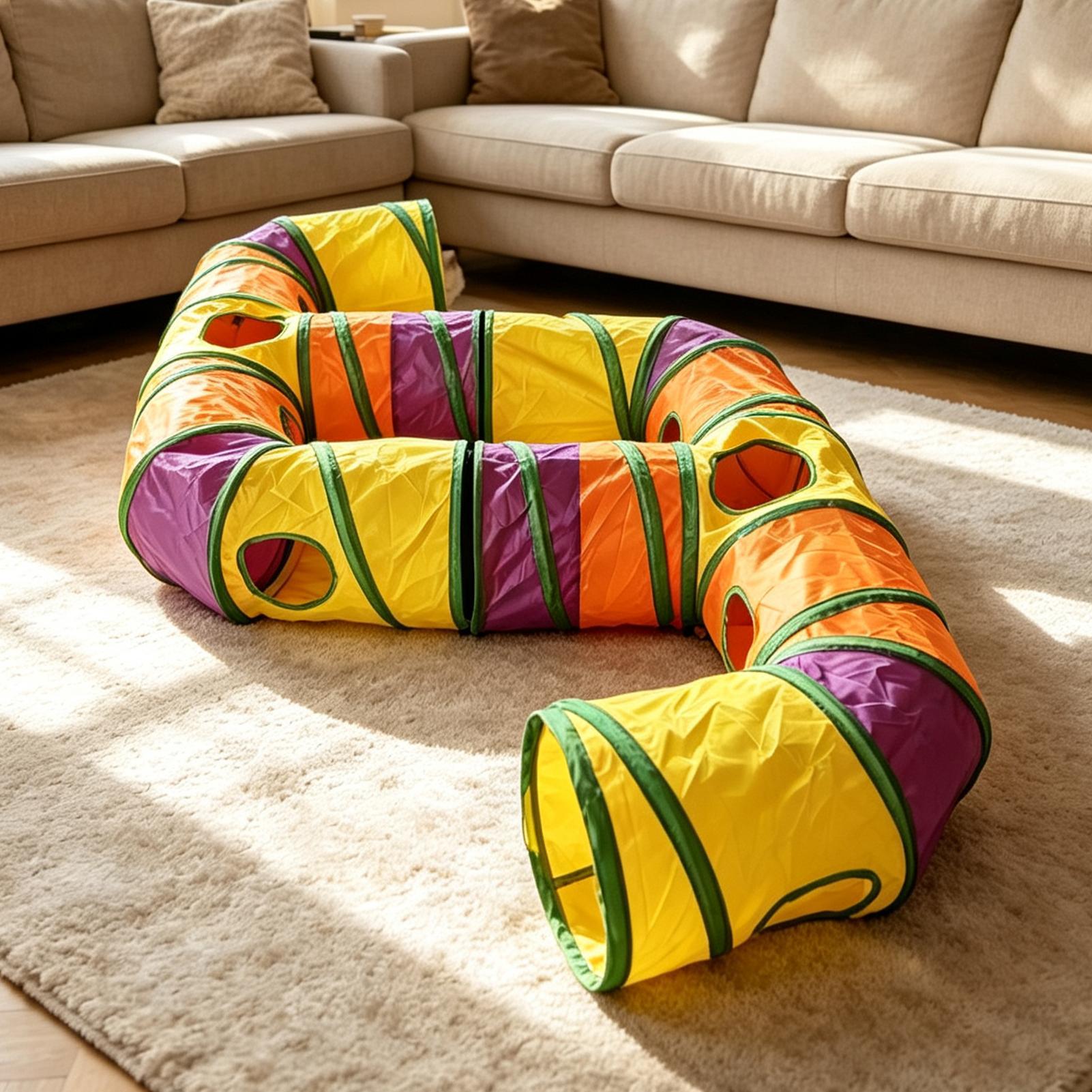 Cat Tunnel Rainbow Interactive - огляд і ціна Interactive Cat Toy