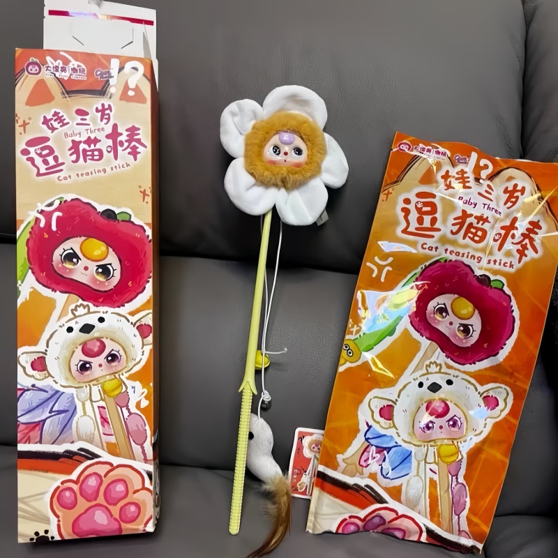 New Baby Three Cat Teasing Sti - огляд і ціна Interactive Cat Toy