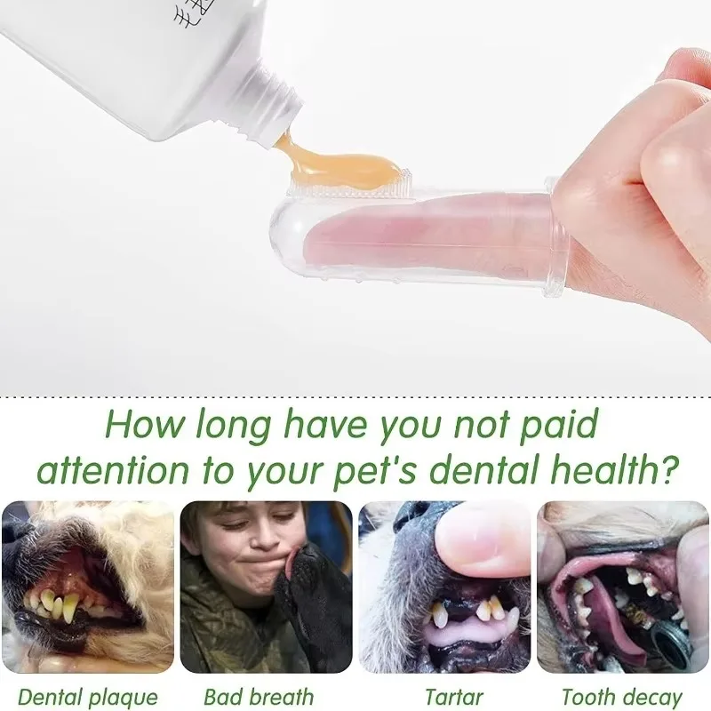 Super Soft Pet Finger Toothbru - огляд і ціна Pet Supplies Dog Food