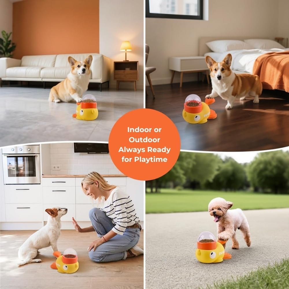 Yellow Duck Pet Snack Dispense - огляд і ціна Pet Supplies Dog Food