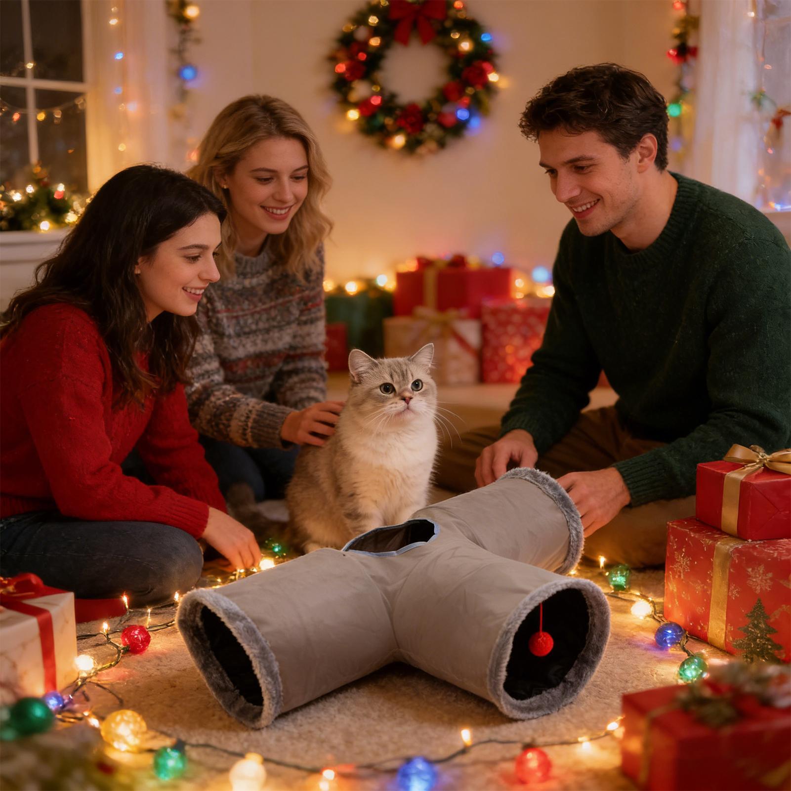 Tunnels For Indoor Cats Maze P - огляд і ціна Interactive Cat Toy