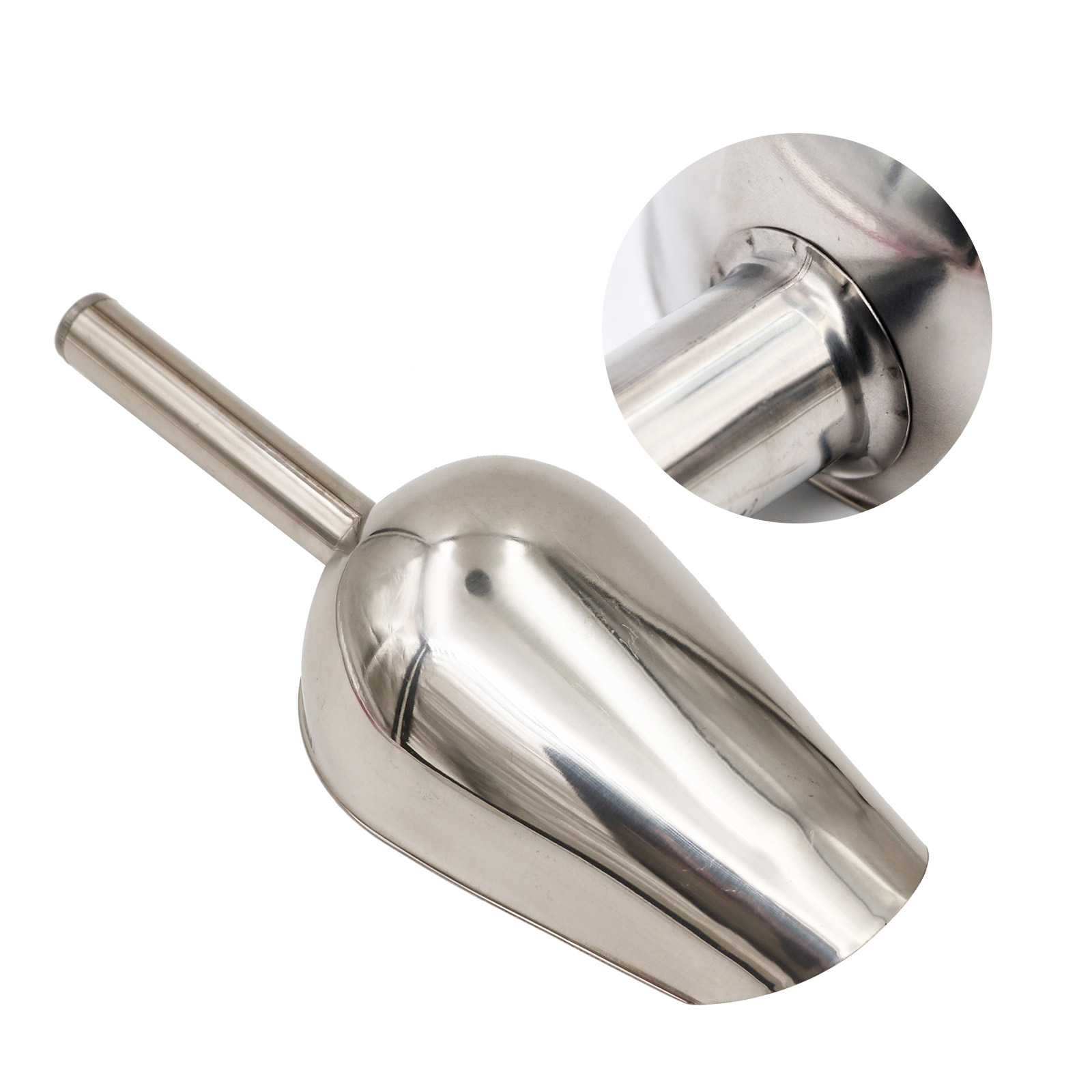 Pet Food Shovel Stainless Stee - огляд і ціна Pet Supplies Dog Food