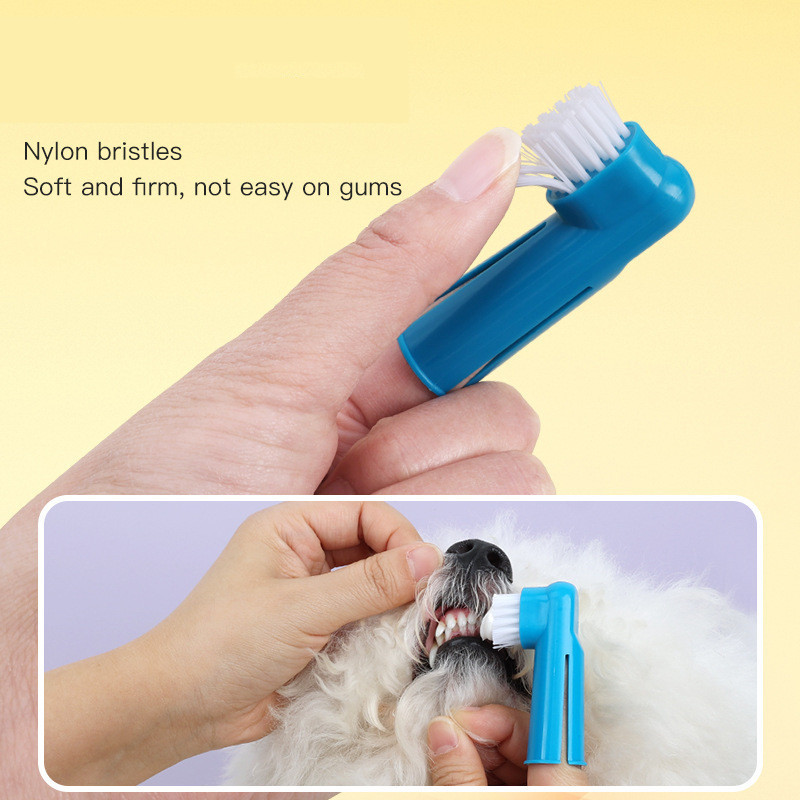 Soft Pet Finger Dog Toothbrush - огляд і ціна Pet Supplies Dog Food